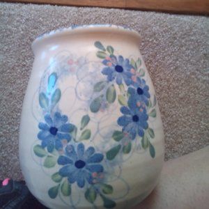 👵EUC VINTAGE FLOWER POTTERY VASE
